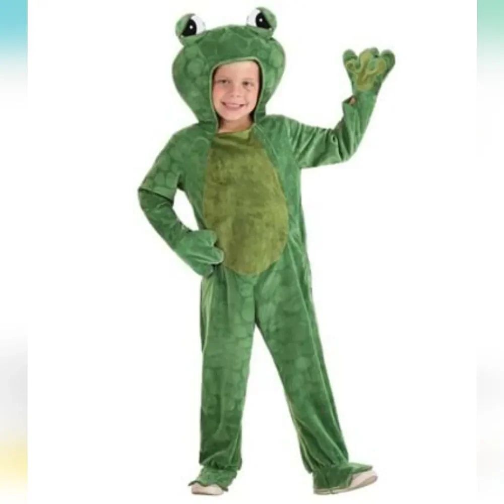Green Frog Kids Costume Size 12/18 Months